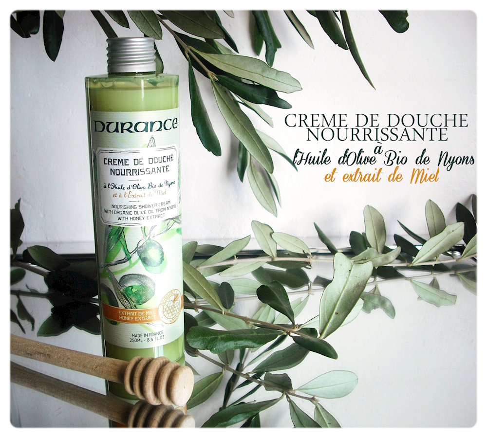 creme de douche nourrissante a l'huile d'olive bio de Nyon