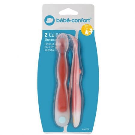 Thermo Sensitive Soft 2 Spoons For Baby by Bébé Confort, baby care product