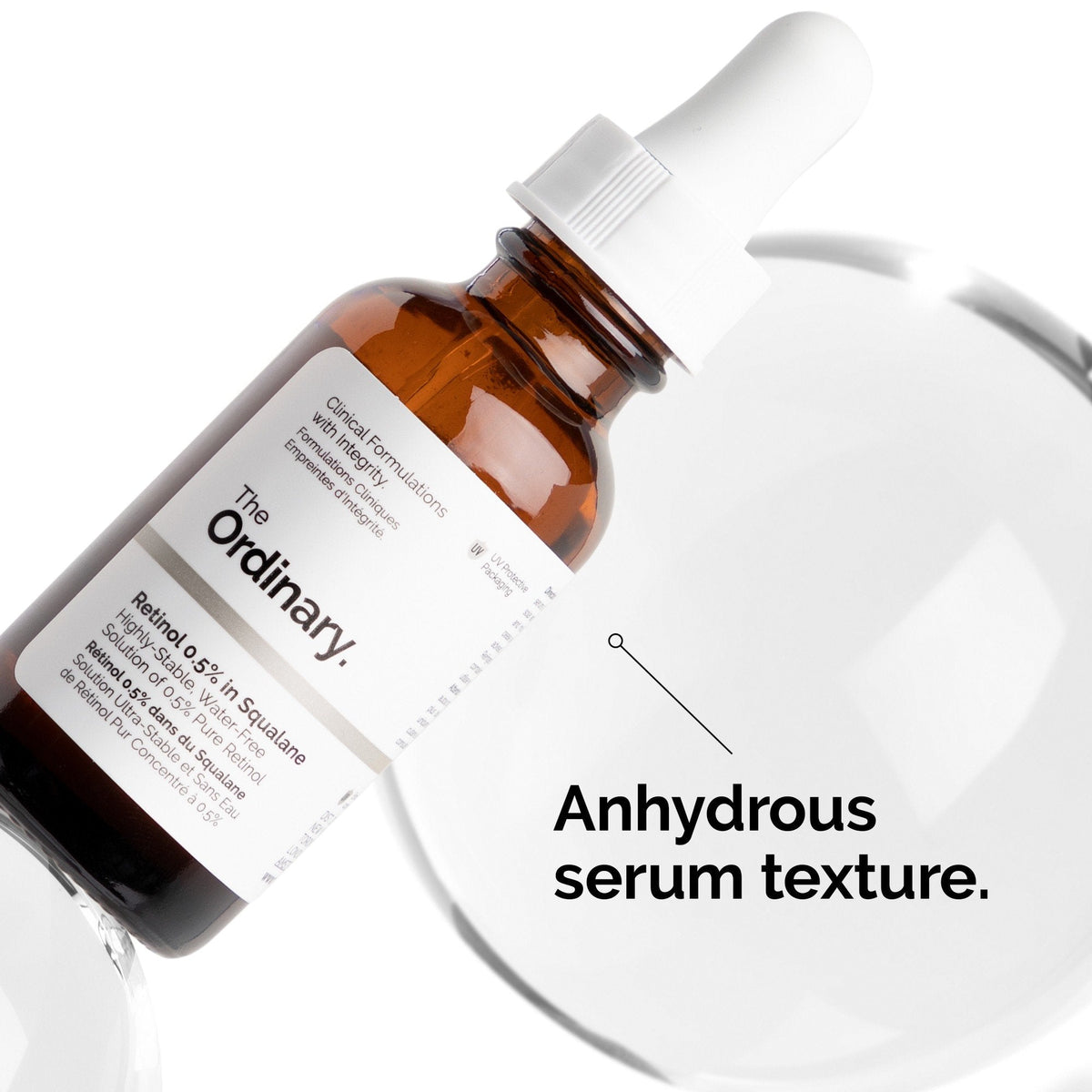 RETINOL 0.5% IN SQUALANE by The Ordinary, skincare product