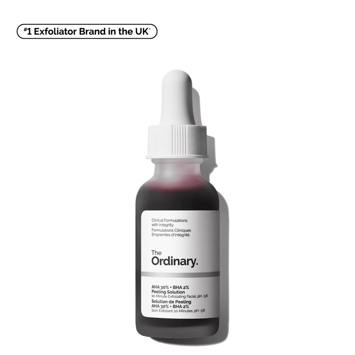 AHA 30% + BHA 2% PEELING SOLUTION by The Ordinary, skincare product