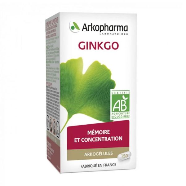 Arko Ginkgo 45 Gélules by Arkopharma, supplement
