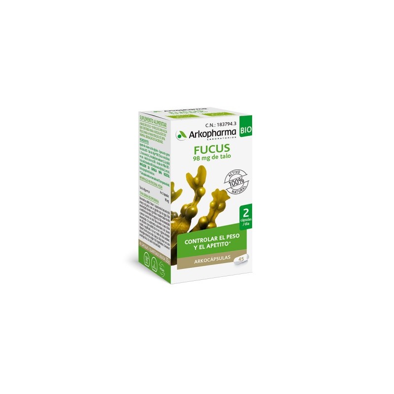 Arkogélules Fucus 45 Caps by Arkopharma, supplement