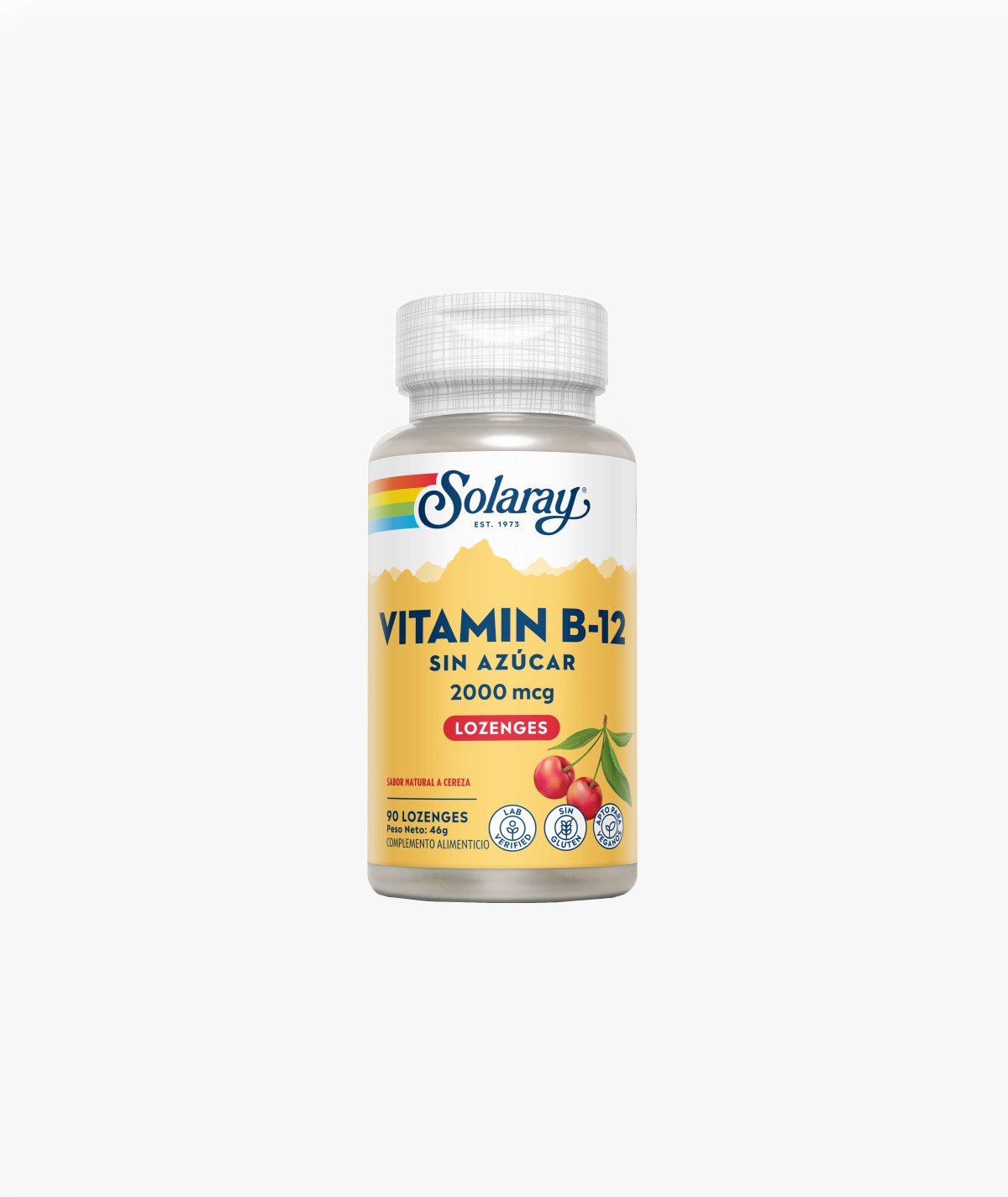 Solaray Vitamin B12 1000 mcg 90 Lozenges