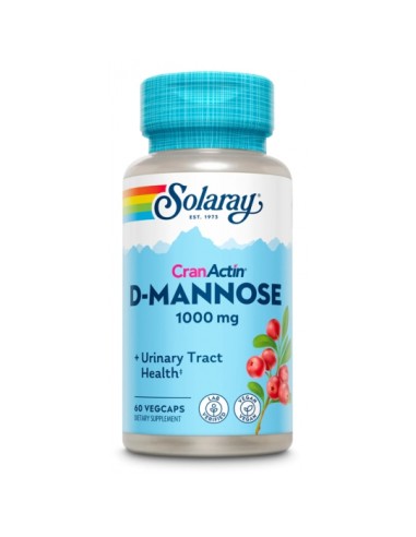 Solaray D-Mannose with CranActin 60 VegCaps