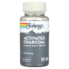 Solaray Activated Charcoal 280 mg 90 VegCaps, supplement
