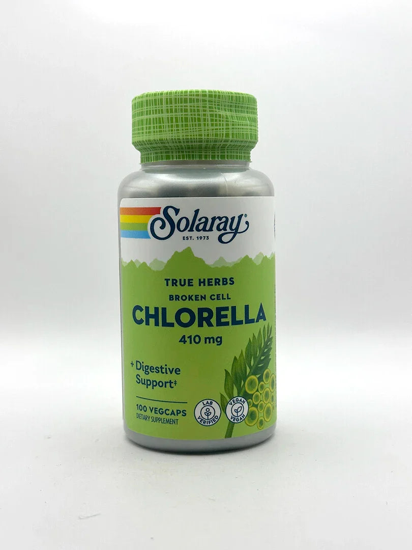 Solaray Chlorella 410 mg 100 VegCaps, supplement
