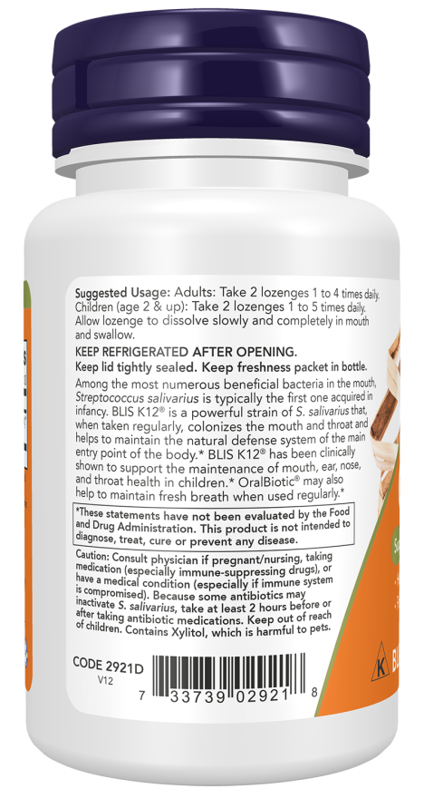 OralBiotic 60 Lozenges