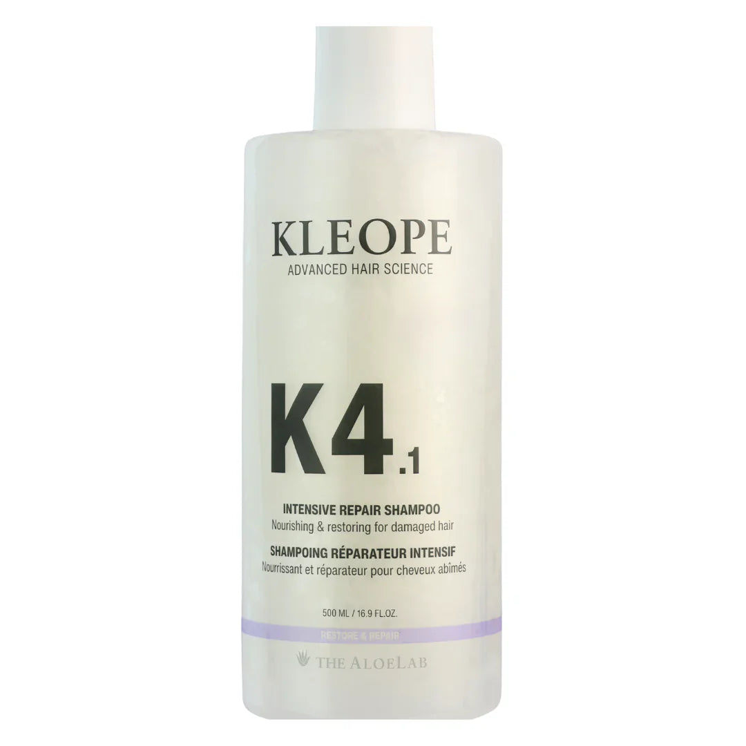 K4.1 Intensive Repair Shampoo by The Aloe Lab, hair care product