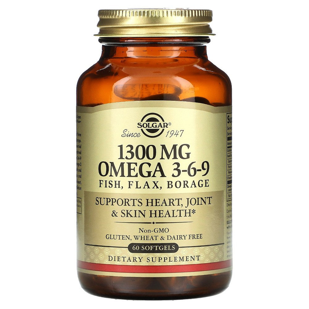 Solgar Omega 3 6 9 60 softgels, supplement