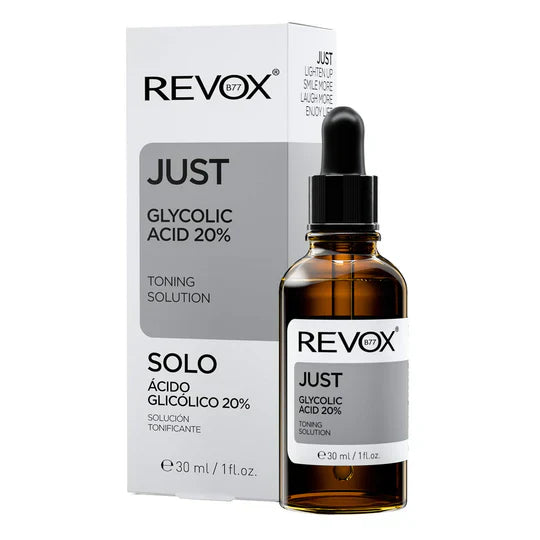Just Glycolic Acid 20% Serum by Revox B77, skincare product
