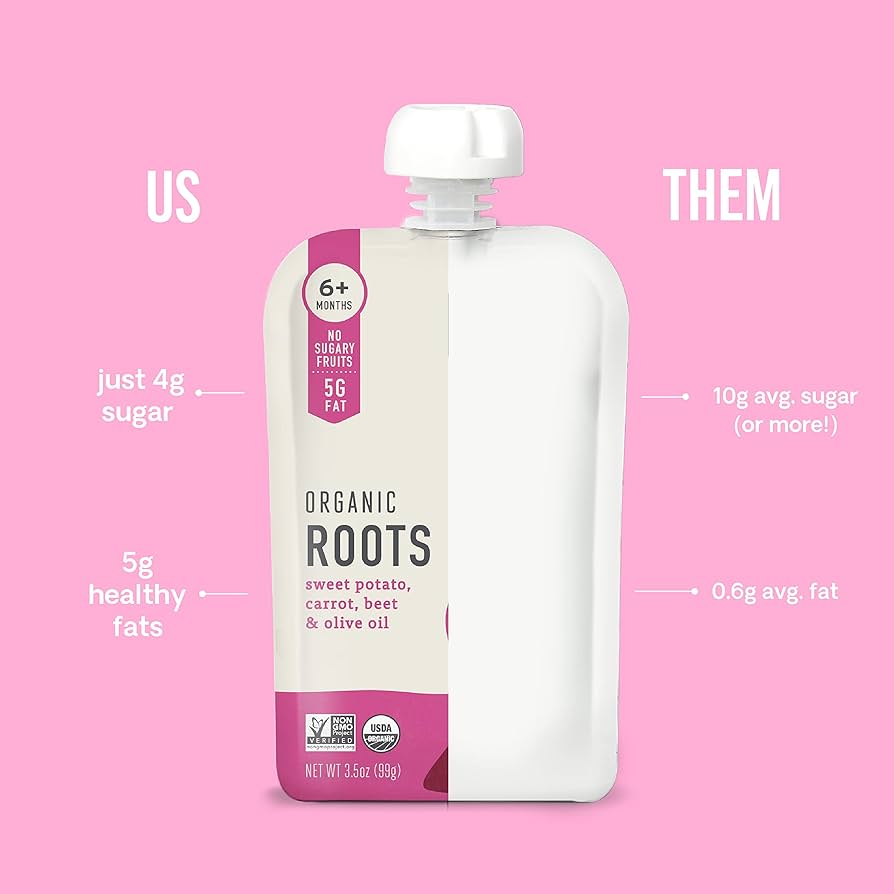 Baby Roots Food Pouch - Serenity Kids