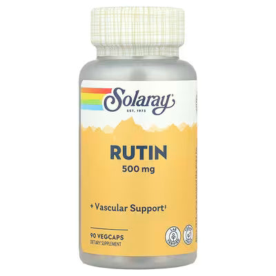 Solaray Rutin Bioflavonoids 500 mg 90 VegCaps, supplement