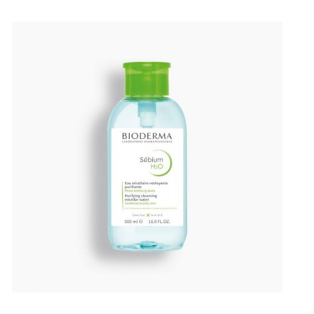 Sebium H2O Purifying Micellar Water For Combination/Oily Skin by Bioderma, skincare product