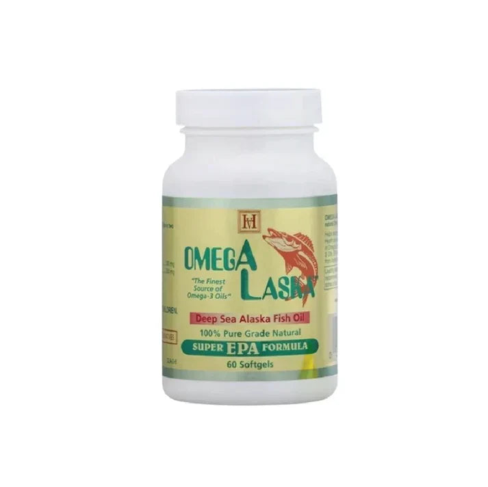 Omega Laska Fish Oil (60 softgels), supplement