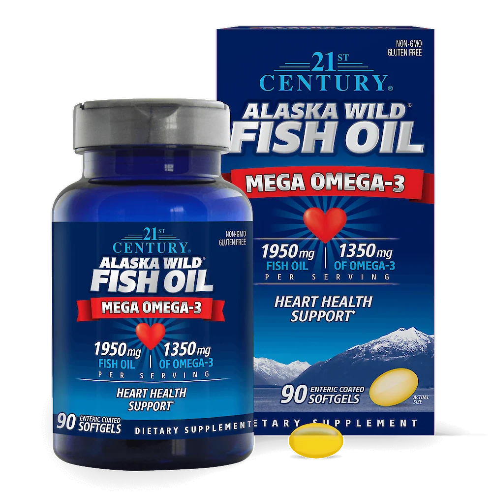 Alaska Wild Fish Oil by 21st Century, supplement