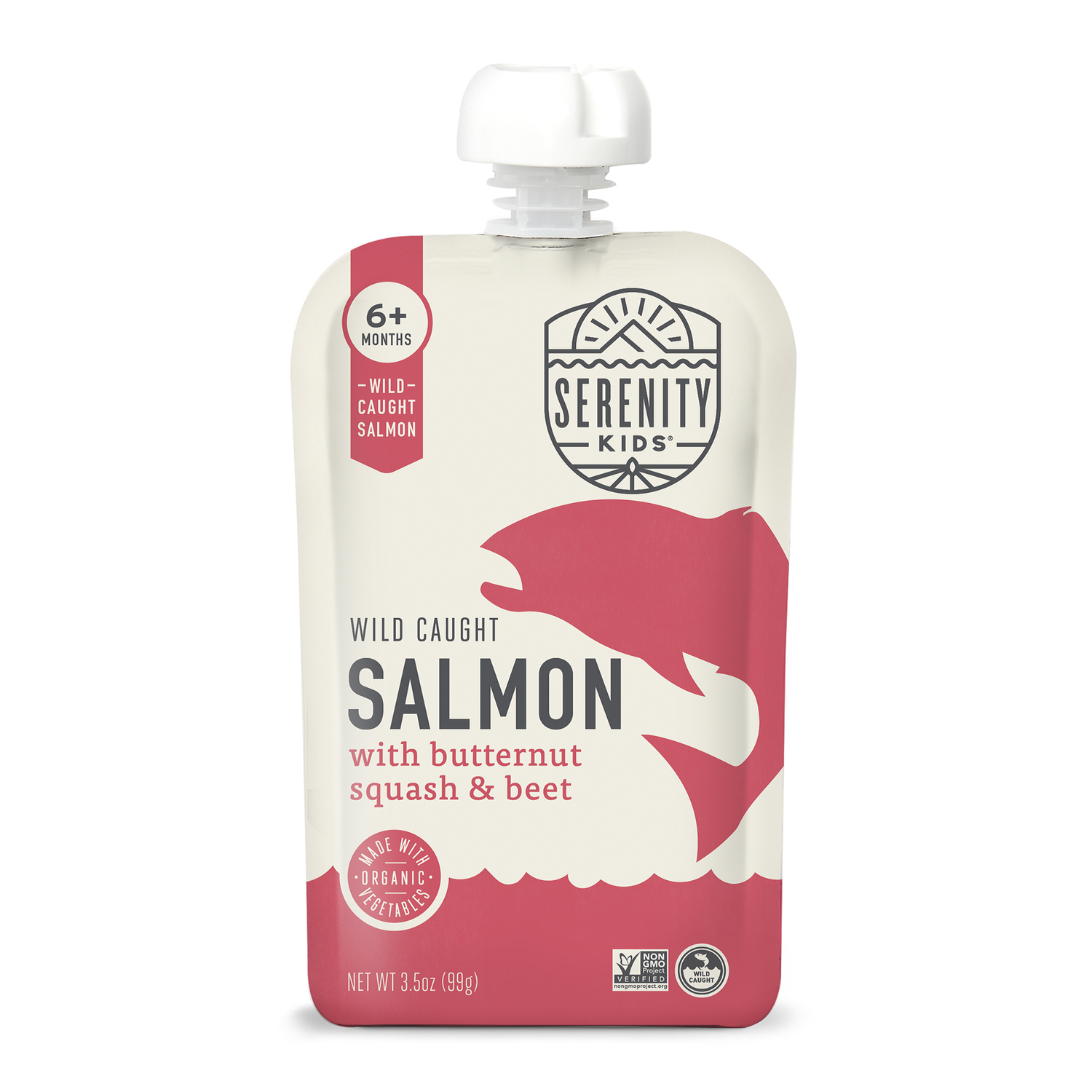 Salmon with Butternut Squash & Beets Pouch- Serenity Kids