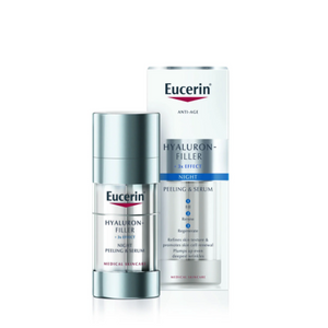 Hyaluron-Filler 3x Effect Night Peeling and Serum by Eucerin, skincare product