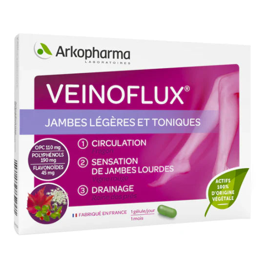 Arkopharma Veinoflux 30 Caps, supplement