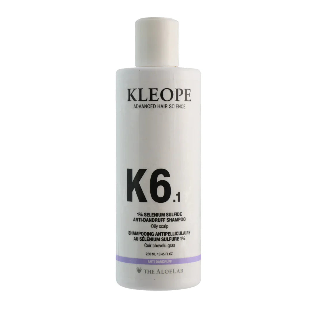 K6.1 ANTI-DANDRUFF SHAMPOO 1%SELENIUM SULFIDE by The Aloe Lab, hair care product