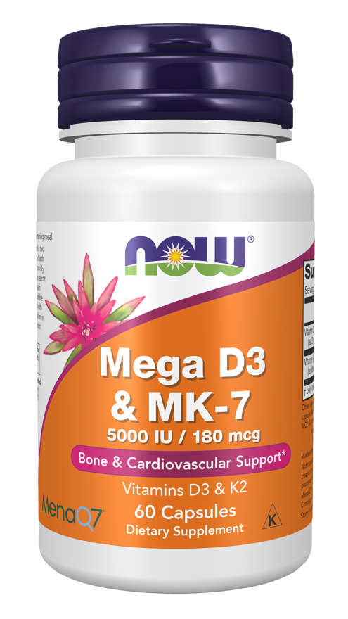 Mega D3 & MK-7 by Now, supplement