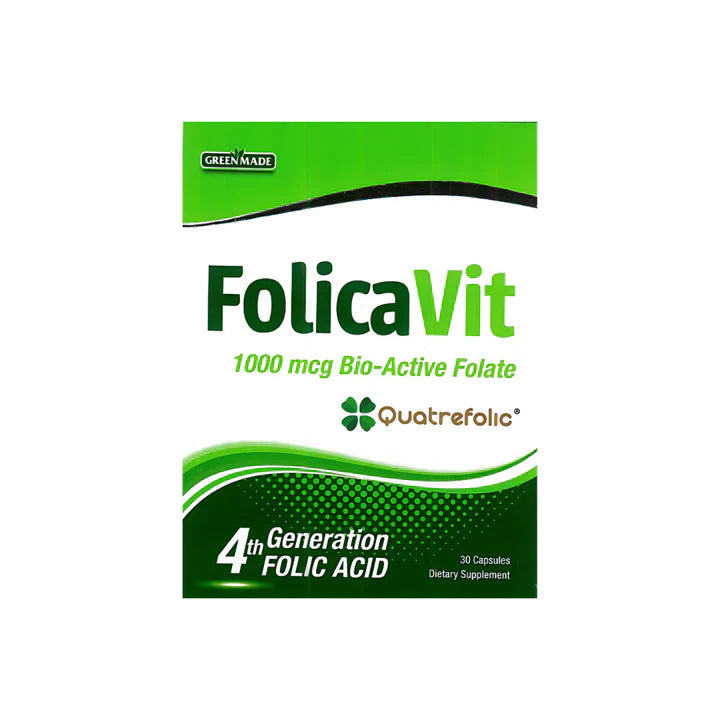 FolicaVit 1000mcg by Green Made, supplement