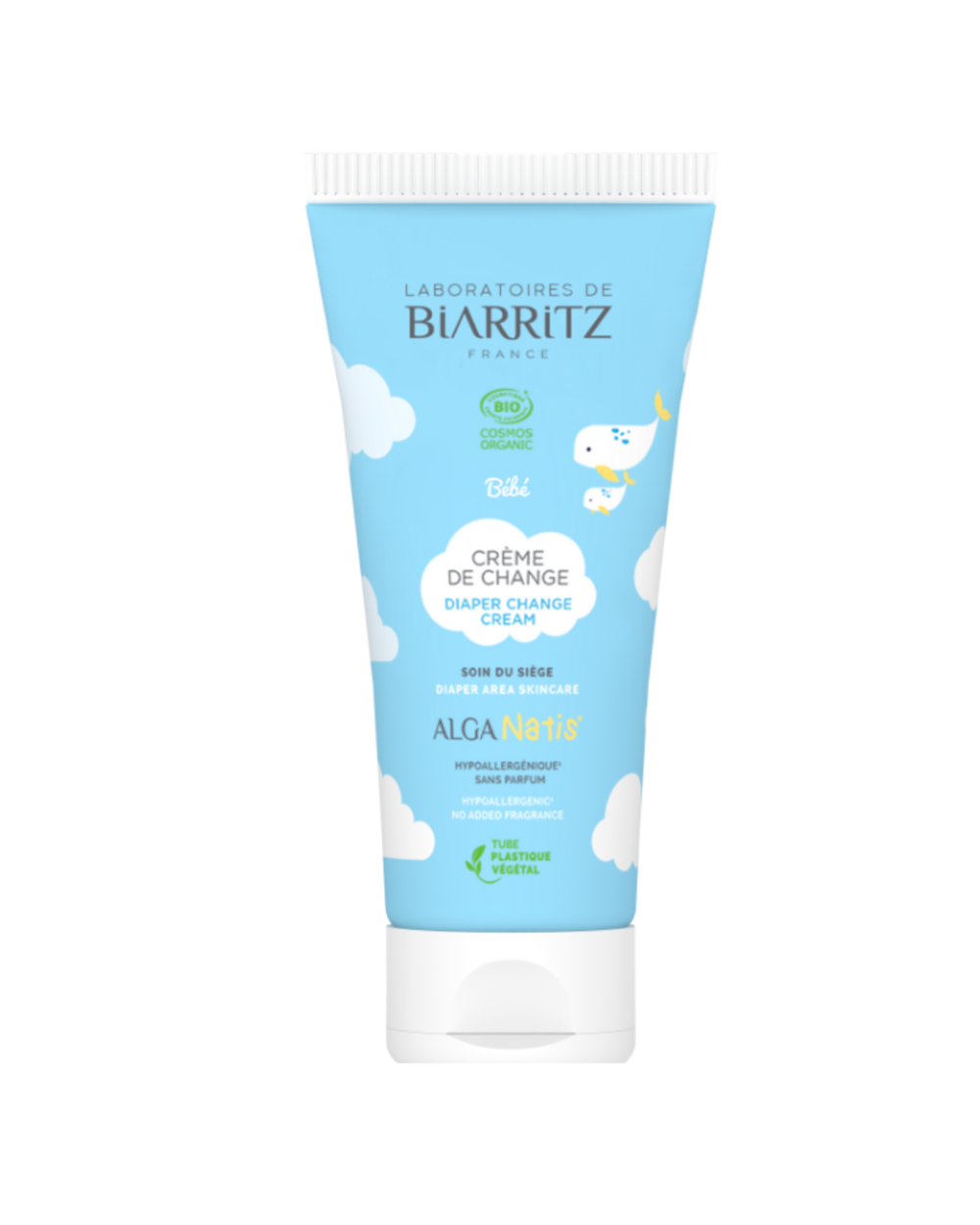 Diaper Change Cream by Biarritz, skincare product