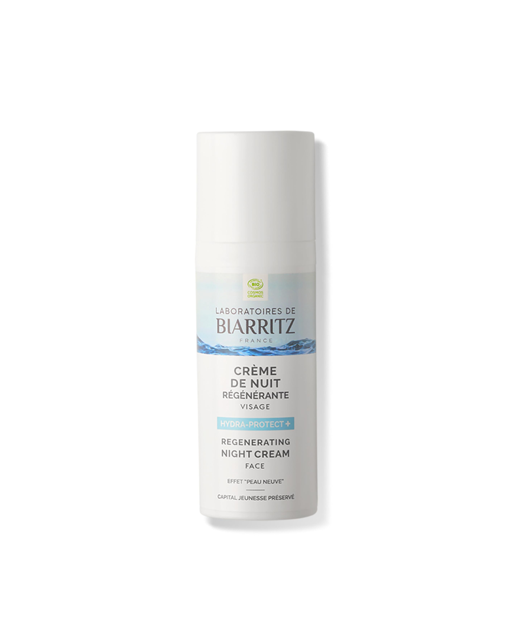 HydraProtect+ Reparative Night Cream by Biarritz, skincare product