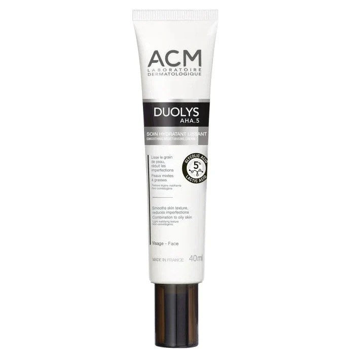 Duolys AHA 5 smoothing cream by ACM, skincare product