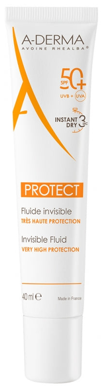Protect Invisible Fluid SPF 50+ by Aderma, skincare product