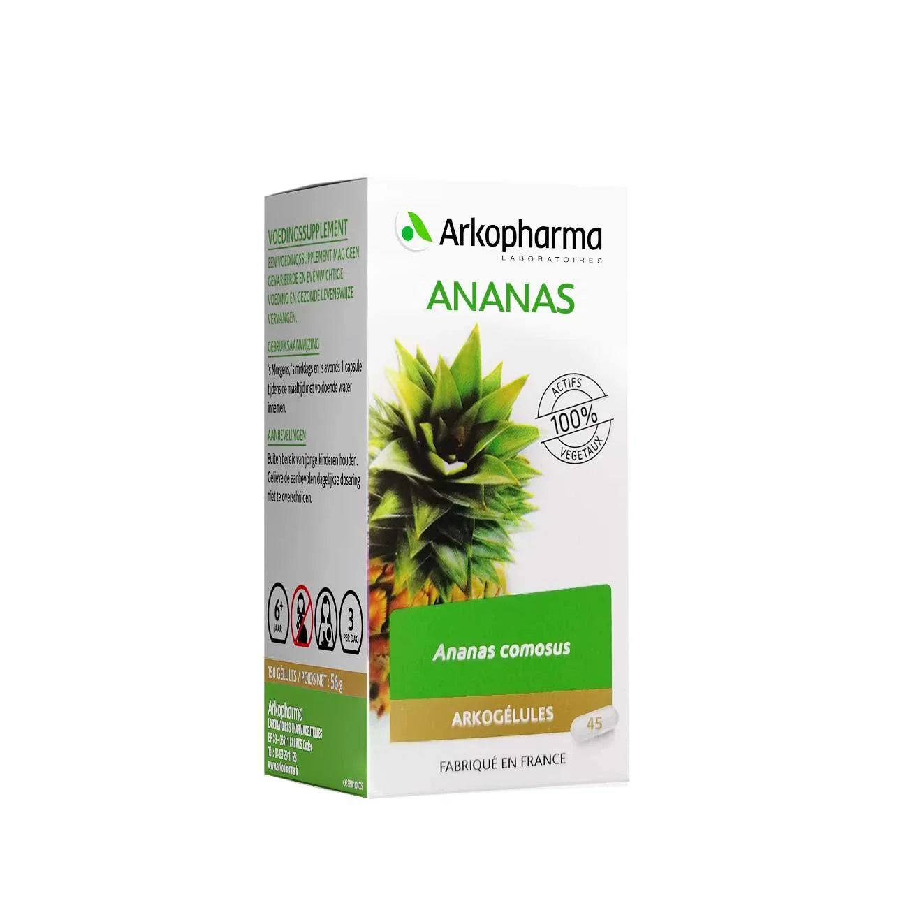 Arko Ananas 45 Caps by Arkopharma, supplement