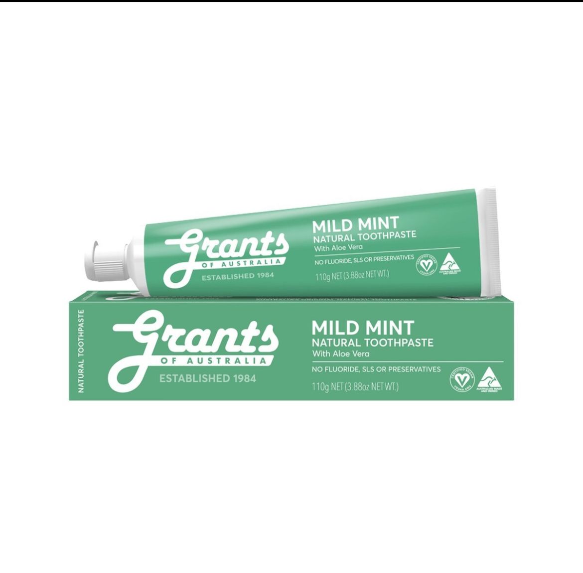 Natural Toothpaste Mild Mint