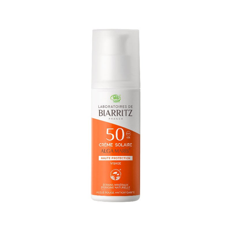 SPF50 Face Sun Cream by Biarritz, skincare product