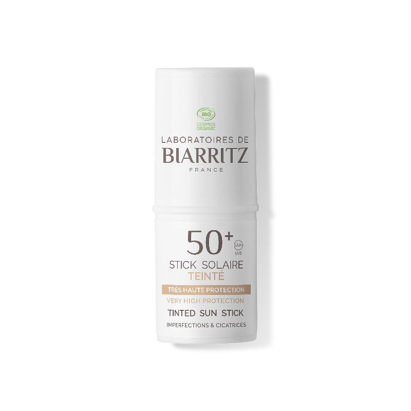 SPF50+ Tinted Sunscreen Stick by Biarritz, skincare product