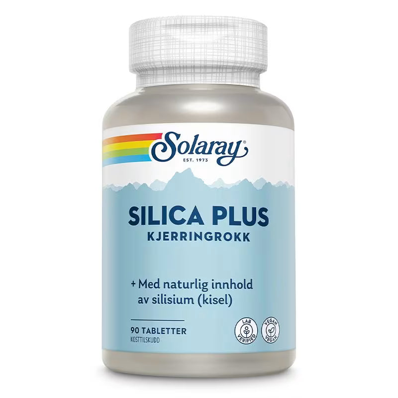 Solaray Silica Plus 90 Tablets, supplement