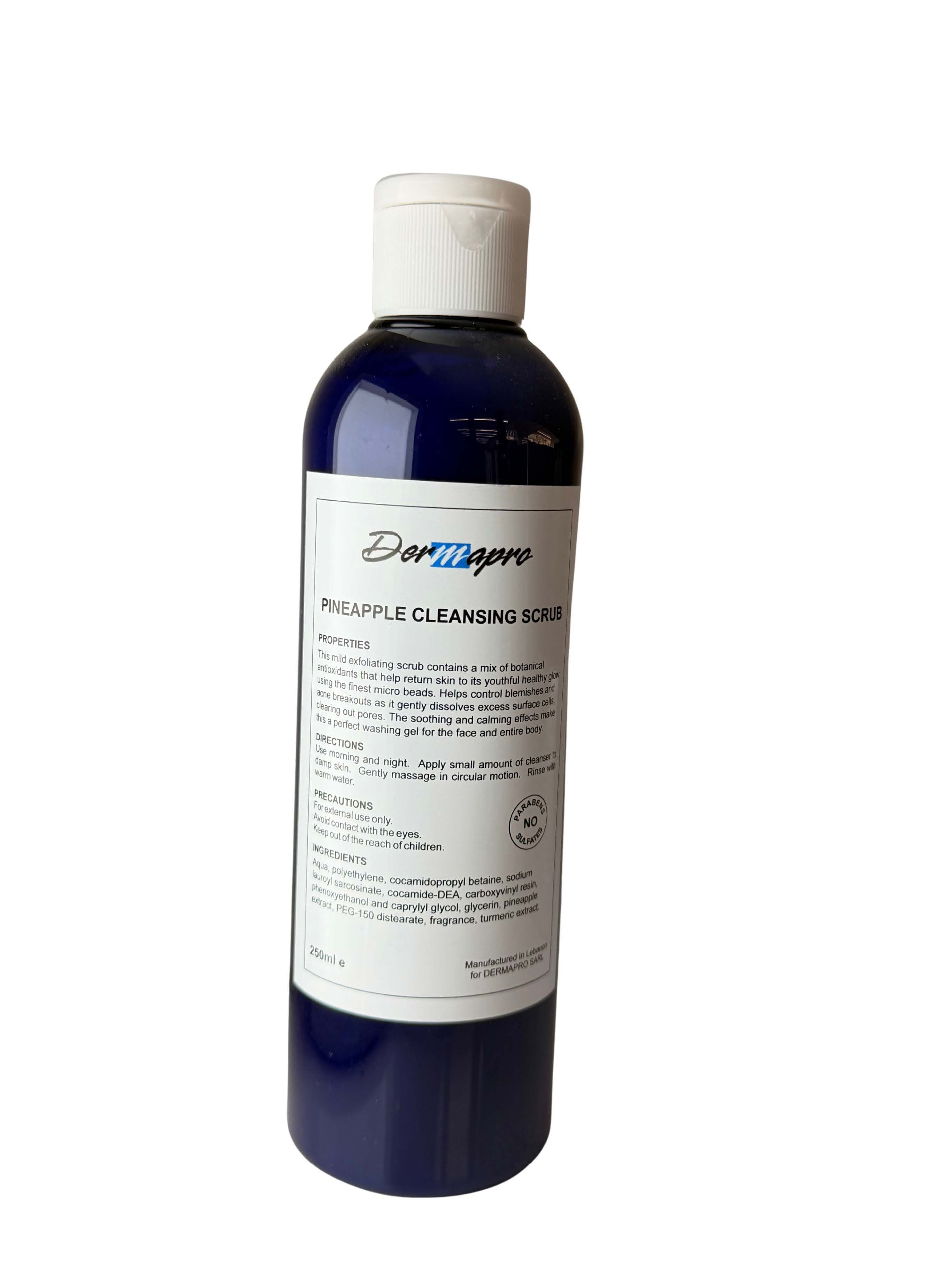 Pineapple Cleansing Scrub by Dermapro, skincare product