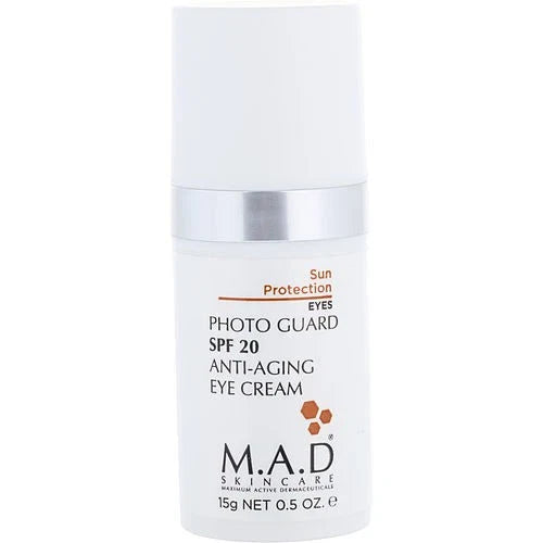 Photoguard anti aging eye cream spf20 by M.A.D, skincare product