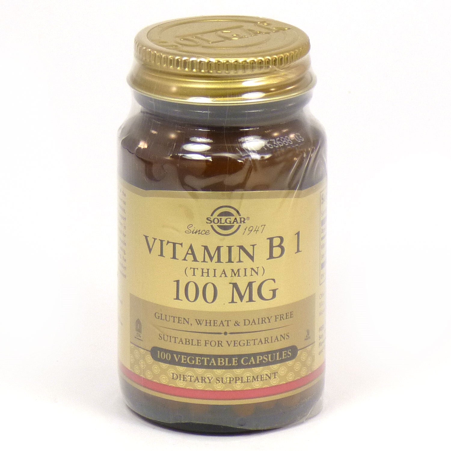 Solgar Vit B 1 100 Mg 100 gelules