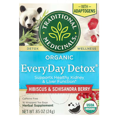 EveryDay Detox Hibiscus & Schisandra Berry Tea