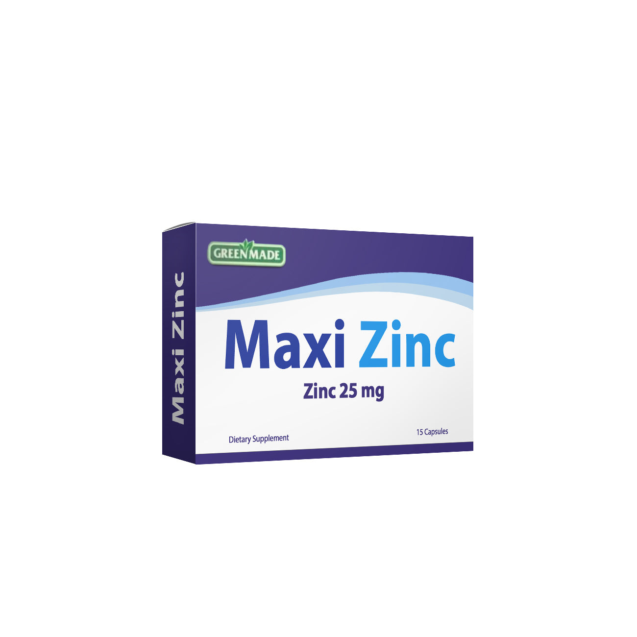 Maxizinc 25mg by Green Made, supplement