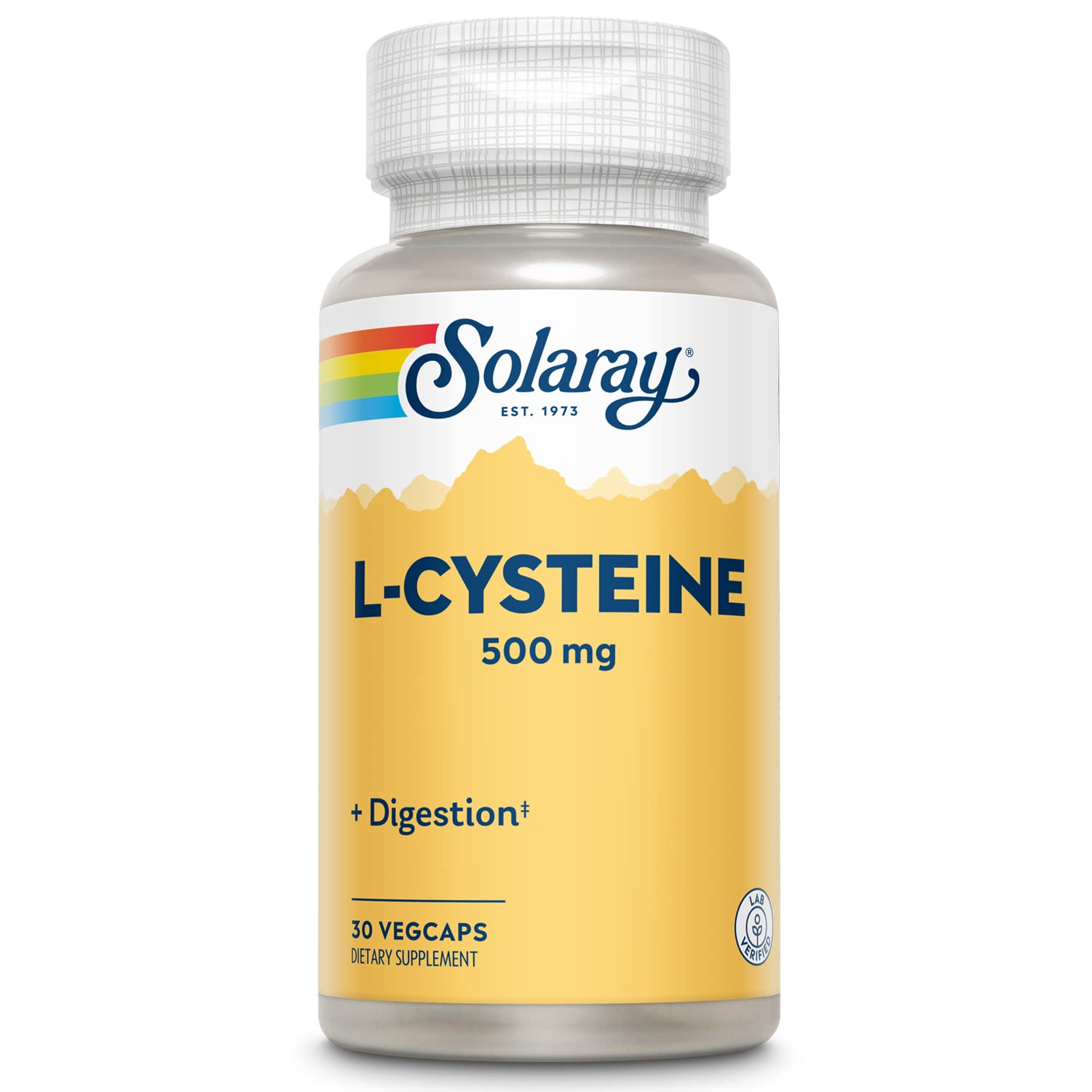 Solaray L-Cysteine 500 mg (30 VegCaps)