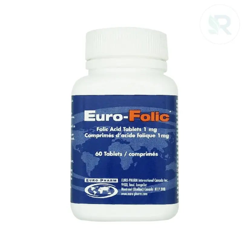 Euro-Folic Acid 1 mg (60 tablets)