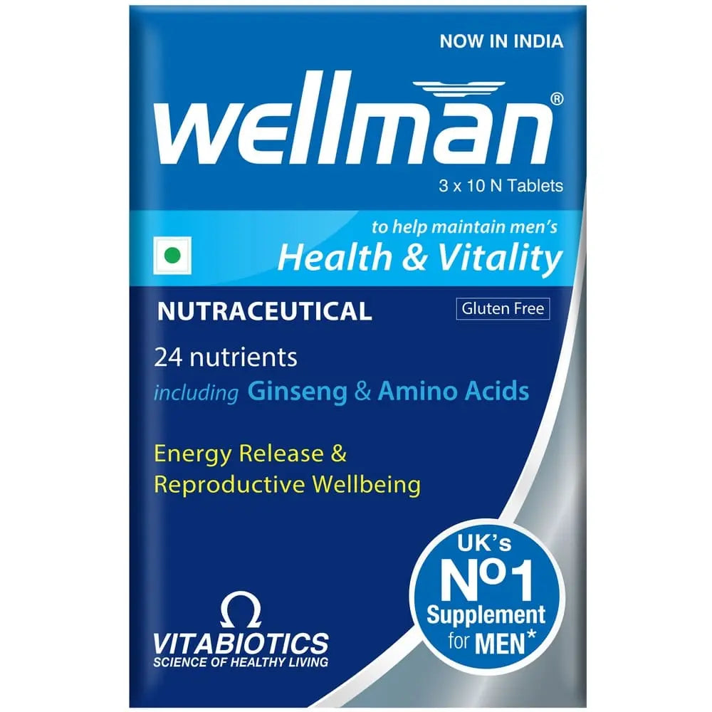 Wellman (Multivitamin & Mineral for Men) (30 tablets)