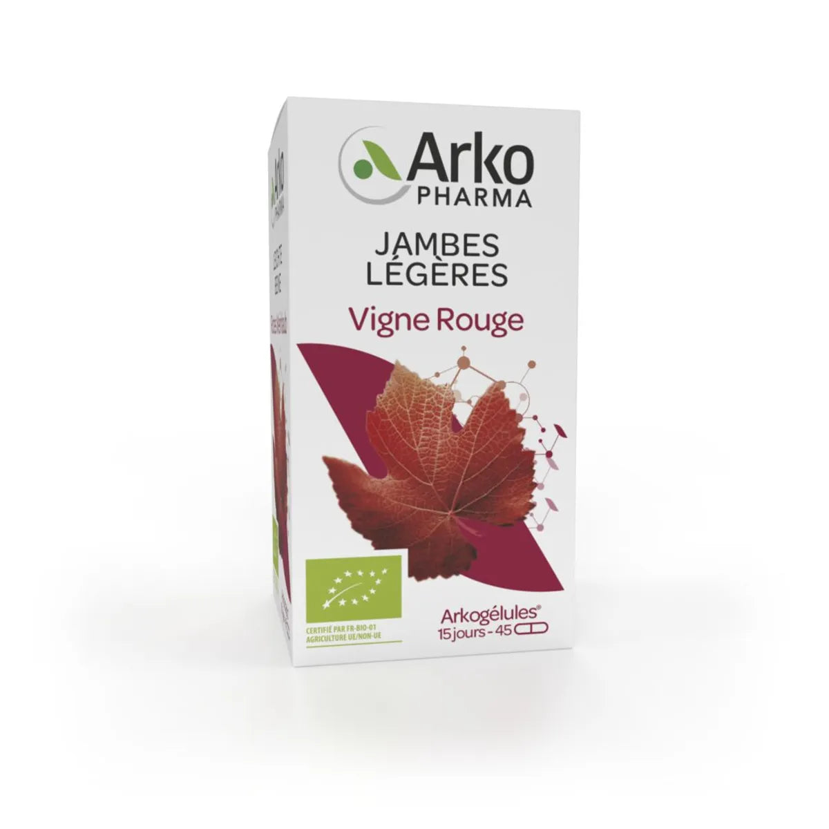 Arkogelules Bio Vigne Rouge 45 Gélules