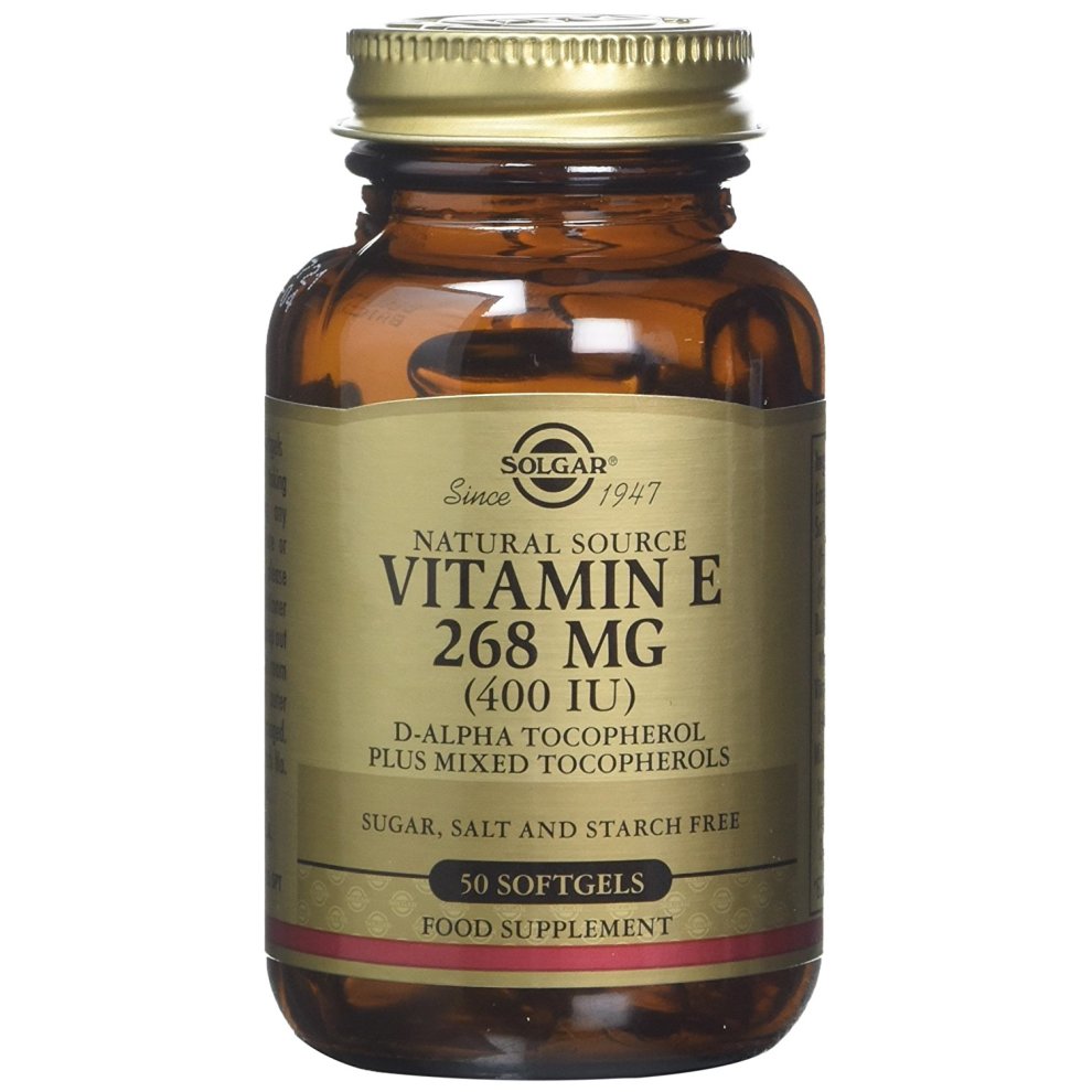 Solgar Vit E 268 Mg 400Ui 50 Softgels
