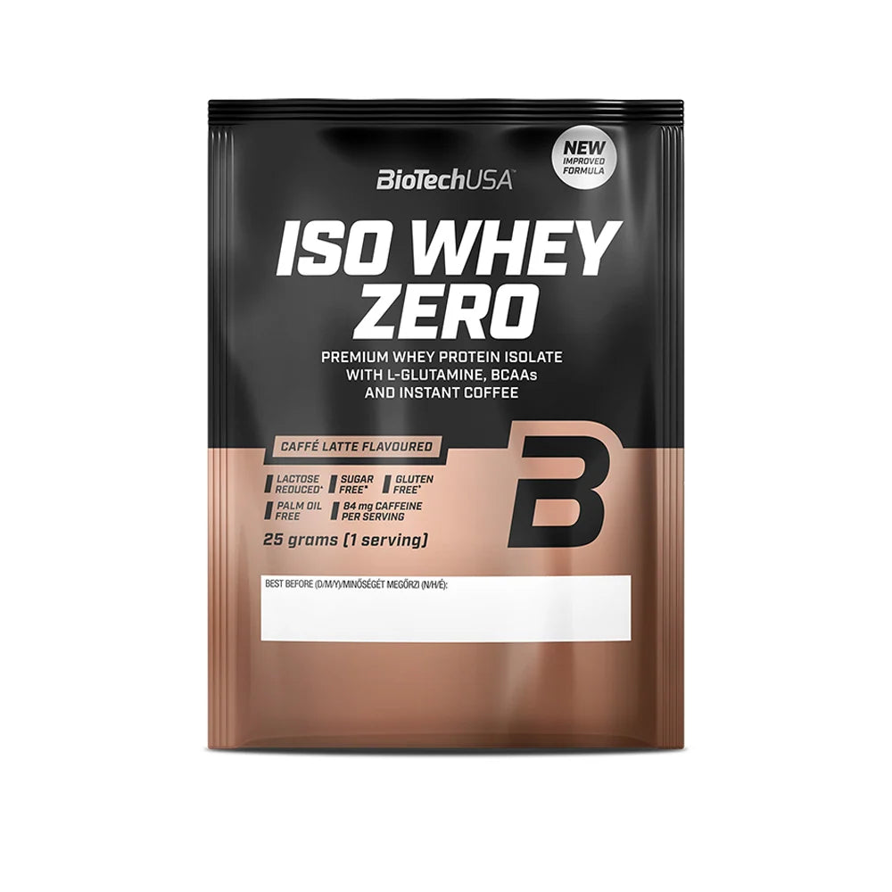 Iso Whey Zero Vanilla 25 Gr by BioTechUSA, sports nutrition
