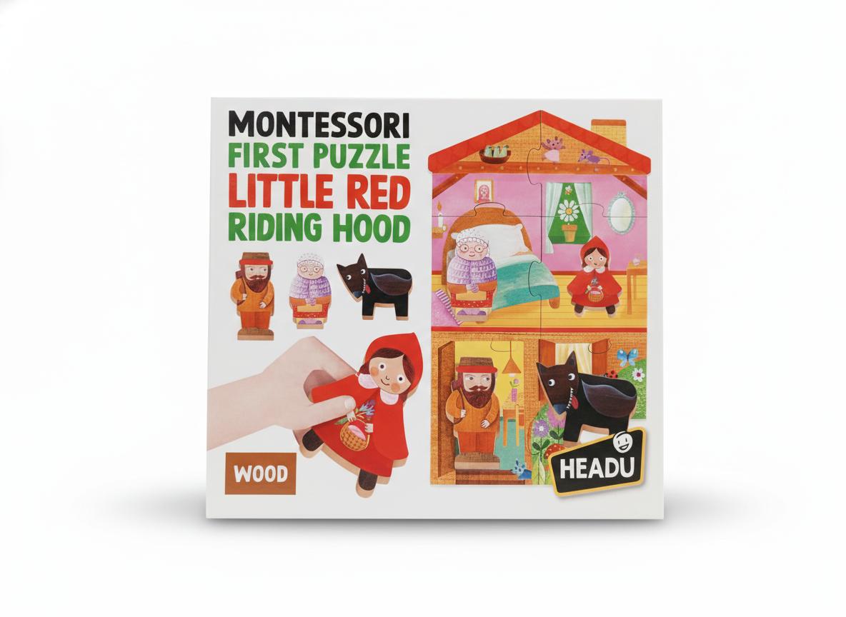 Montessori First Puzzle – Little Red