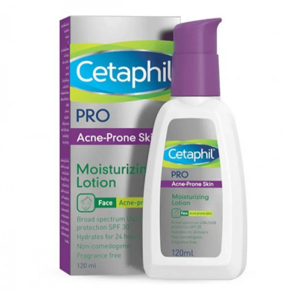 Pro Acne-Prone Moisturizing Lotion SPF30 by Cetaphil, skincare product