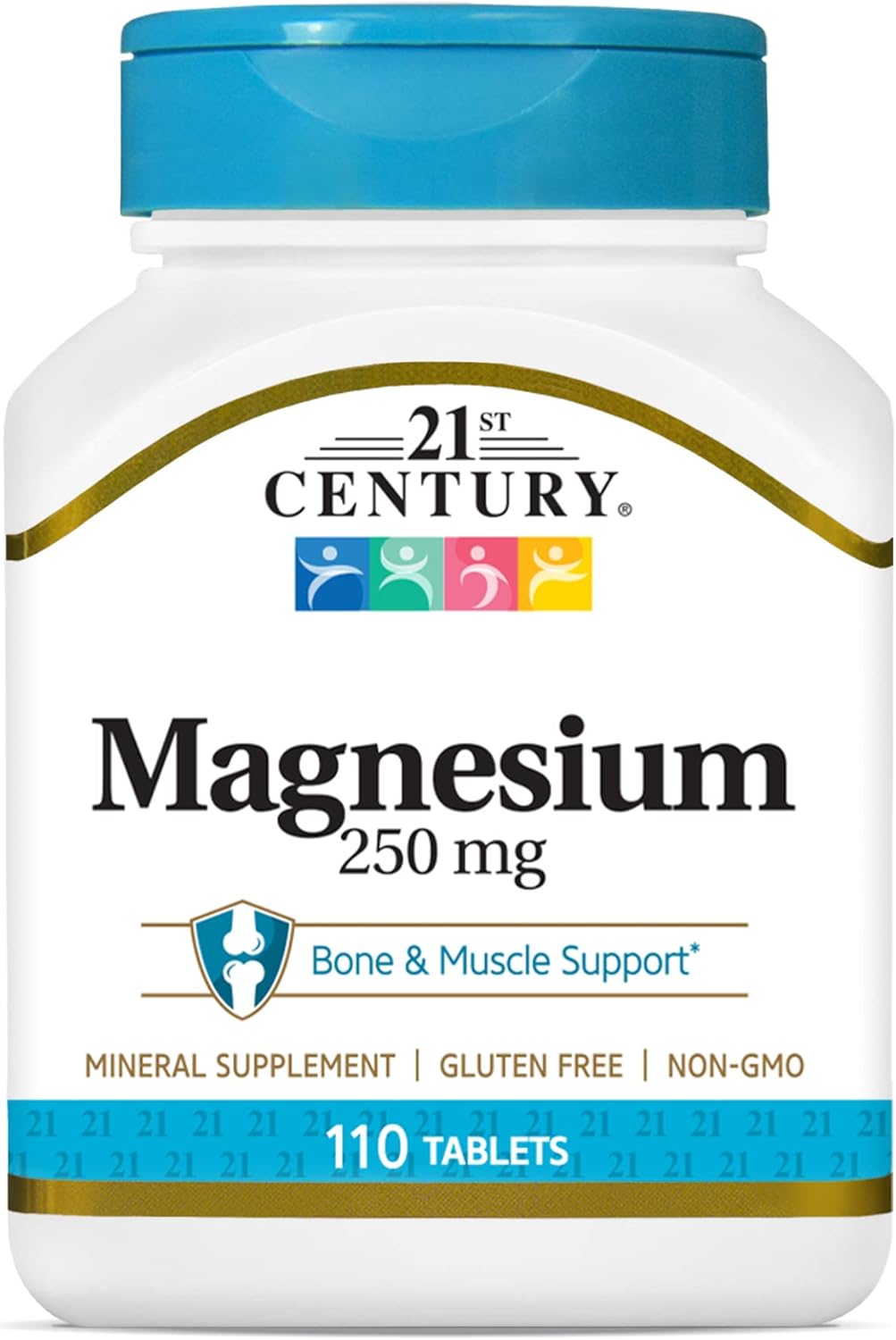 Magnesium 250mg by 21st Century, supplement