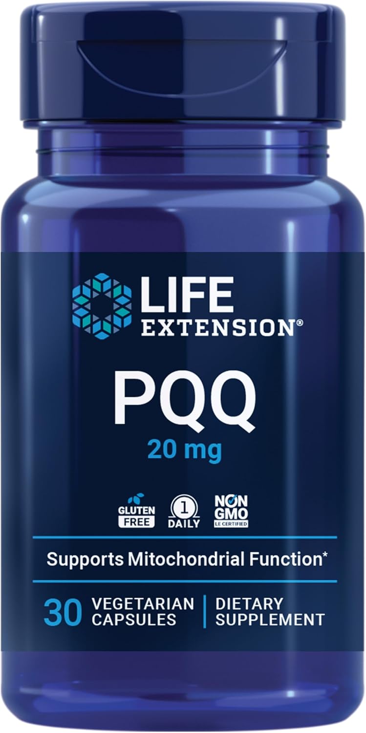 PQQ Caps with BioPQQ by Life Extension, supplement