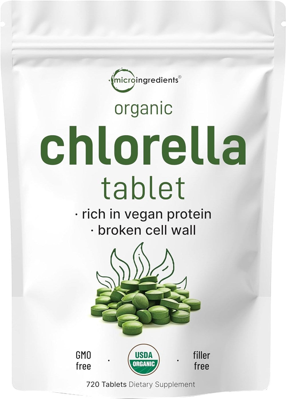 Organic Chlorella Tablet